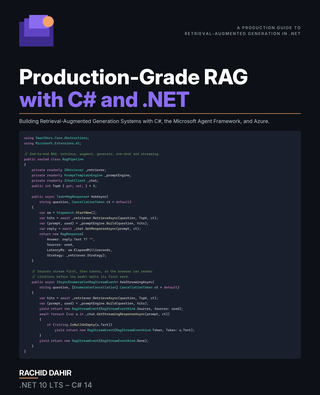 Cover of Production-Grade RAG with C# and .NET
